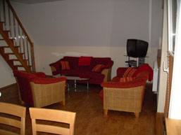 Wohnbereich mit Treppe